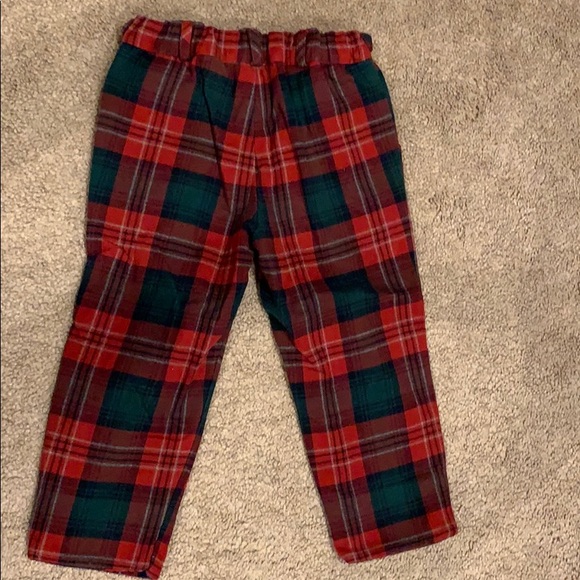 Patachou Christmas Holiday Plaid pants, 2T - Picture 5 of 5